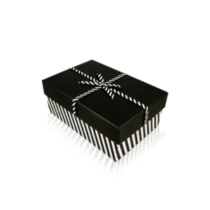 Custom black gift boxes
